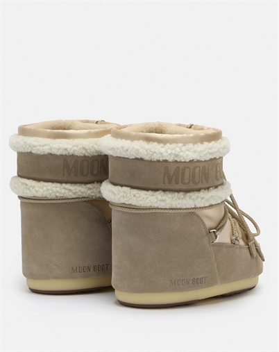 Moon Boot - Icon Low Pearly Plus Støvle - Pale Peach/Sand
